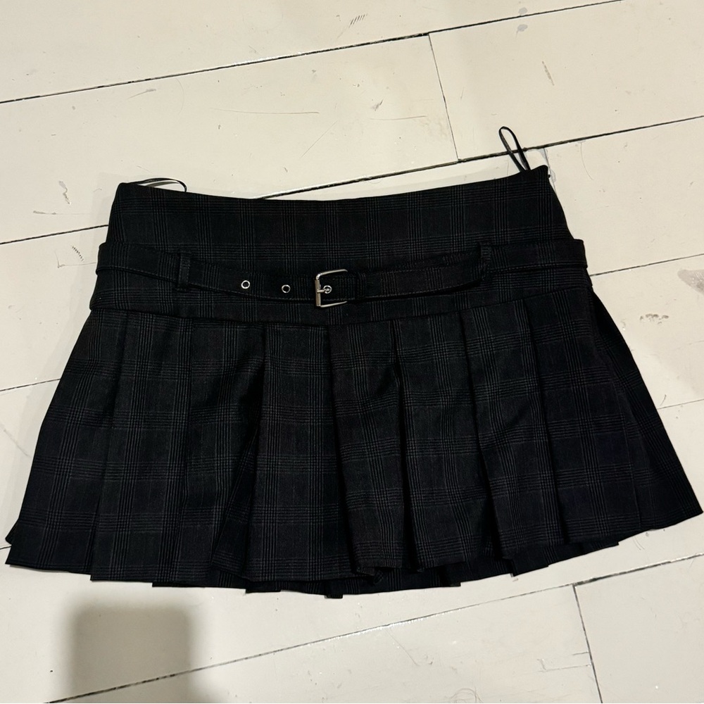 Plaid Pleated Zara Skirt